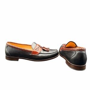 Allen Edmonds Tassel Loafers Men’s 9D Black Brown Leather USA Made